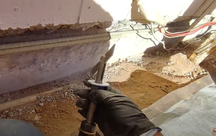A home foundation with secure anchor bolts – shop high-strength anchor bolts from AZ Anchor Bolts LLC to reduce risk and lower insurance.
