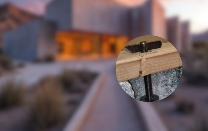 Knife anchor bolts securing home framing before high-wind season