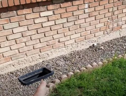 Strong Retaining Walls with Center Plate Anchor Bolts